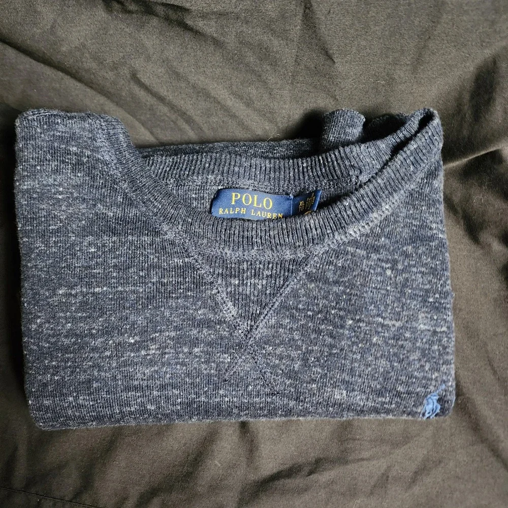 Polo Ralph Lauren Sweater  Size XL Color Blueish Grey‎